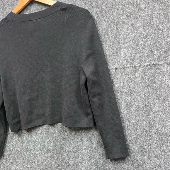 NWT Talbots Black Cardigan Women’s Sweater Size L - Picture 10 of 11